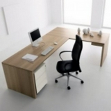 mesa de escritório grande Joinville Adhemar Garcia