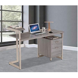 mesa para escritório com gaveta Cacupé
