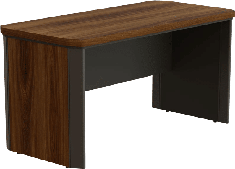 Mesa Reta com Pé Painel e Perfil Térios