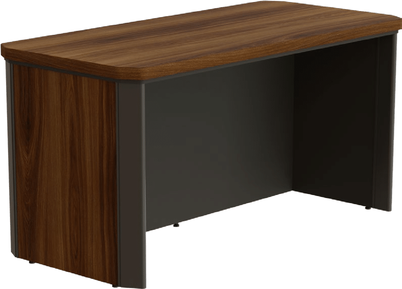Mesa Reta com Pé Painel e Frontal até o Piso Térios