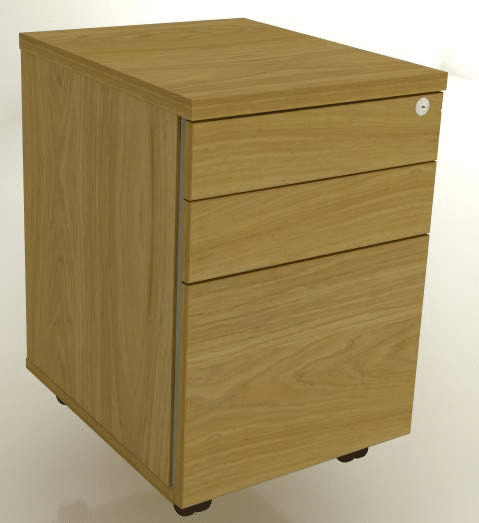 Gaveteiro Volante Porta-Objetos, Gaveta e Pasta com Puxador Lateral Imperia Premium