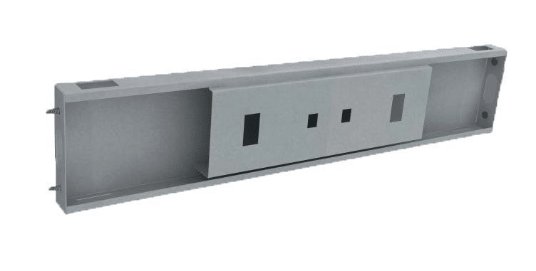 Conjunto de Calha Estrutural para Mesa Delta e Reunião Imperia Premium