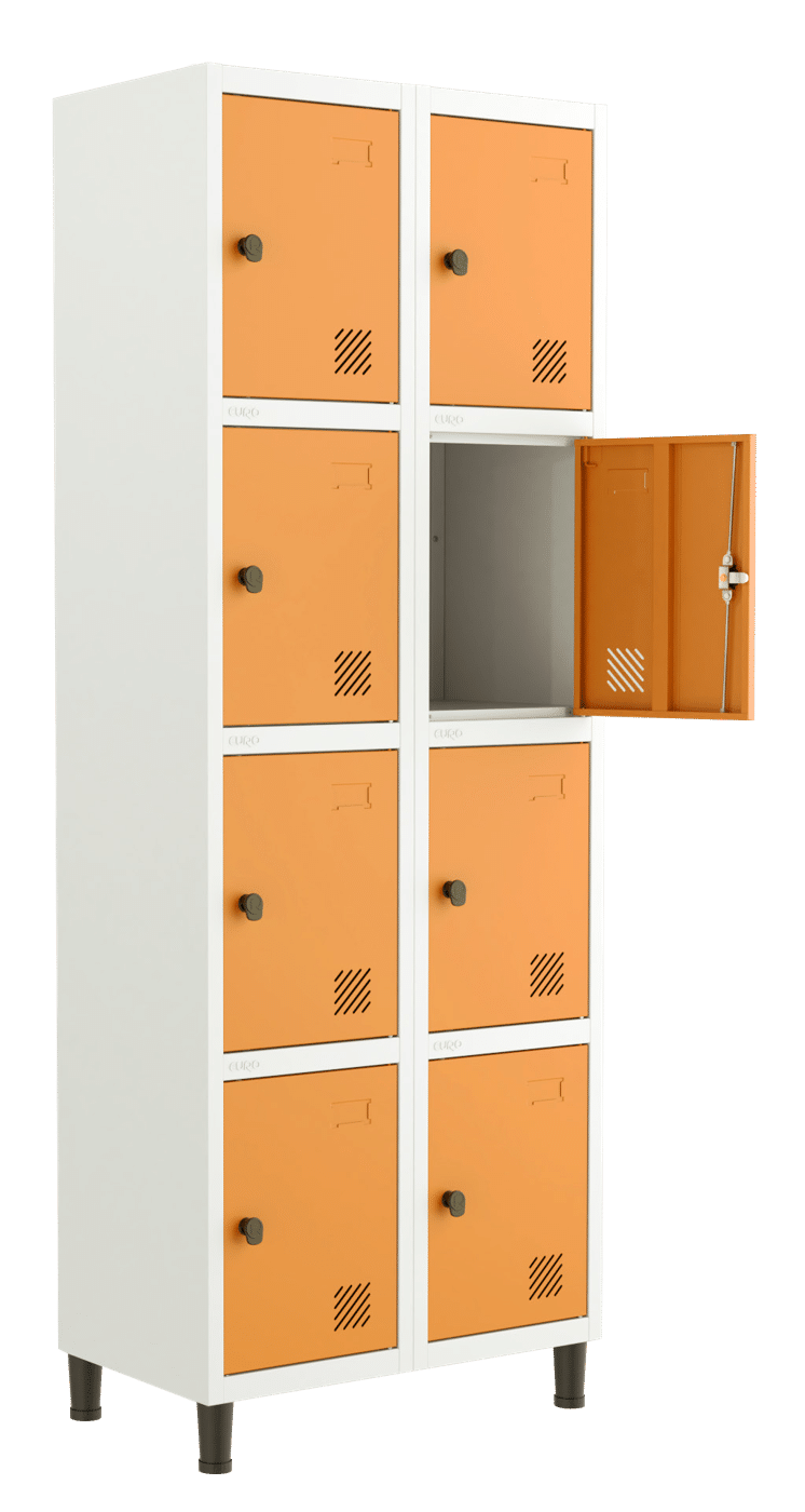 Locker de Aço com Pitão Euro - Linha Aço