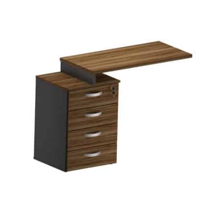 Mesa Auxiliar Pedestal 4 Gav. M25 — Maranello