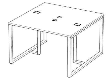 Mesa Componivel 25mm Berlim Central — Maranello