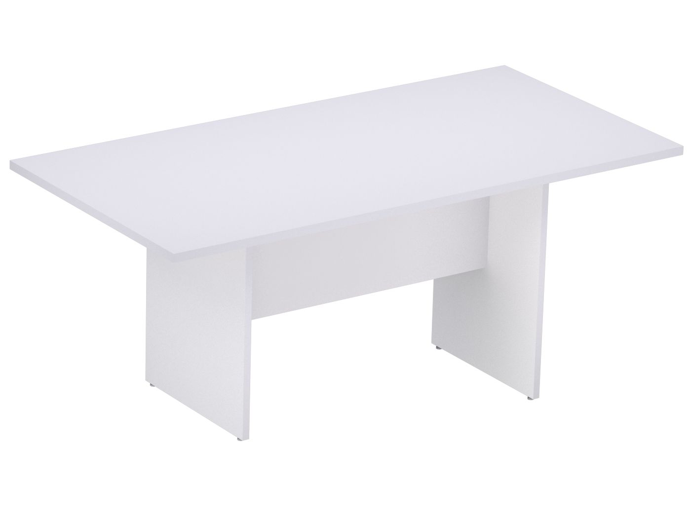 Mesa De Reunião Reta Pé Painel M25 — Maranello
