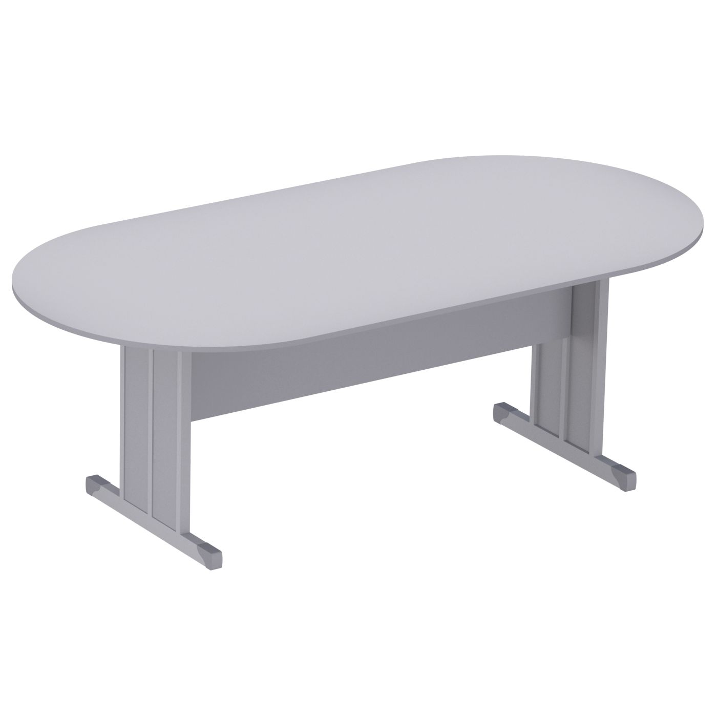 Mesa De Reunião Oval Com Abas M15 — Maranello