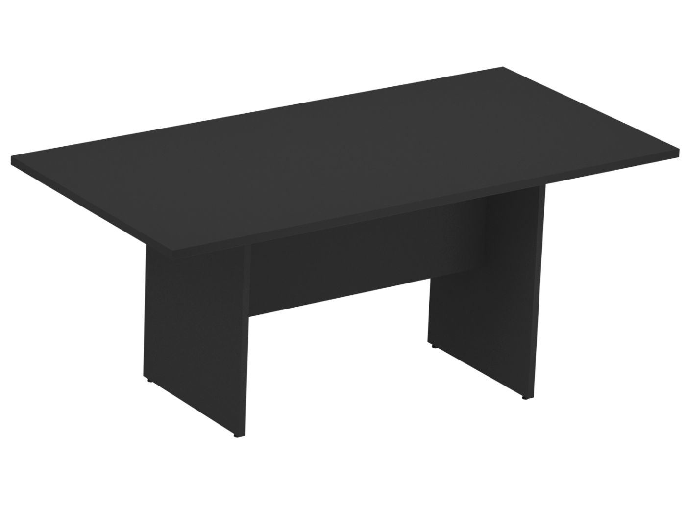 Mesa De Reunião Reta Pé Painel M25 — Maranello