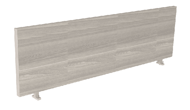 Biombo Reto para Plataforma Prima Clean 25mm
