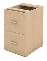 Gaveteiro Pedestal 2 Gavetas para Pasta Suspensa Romanzza Plus 25mm