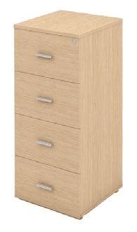 Arquivo 4 Gavetas para Pastas Romanzza Plus 25mm