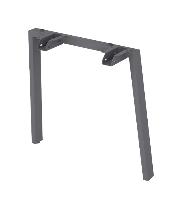 Pé Cavalete Elevado para Mesa Diretiva Workpro