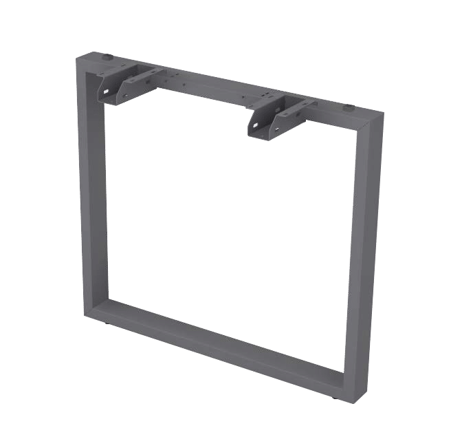 Pé Quadro Elevado para Mesa Diretiva Workpro
