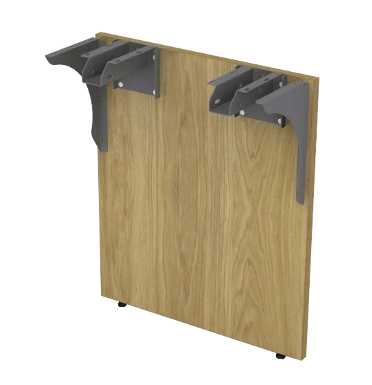 Pé Painel Recuado para Mesa de Reunião Workpro